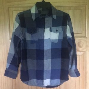 Boy GapKids flannel Small.